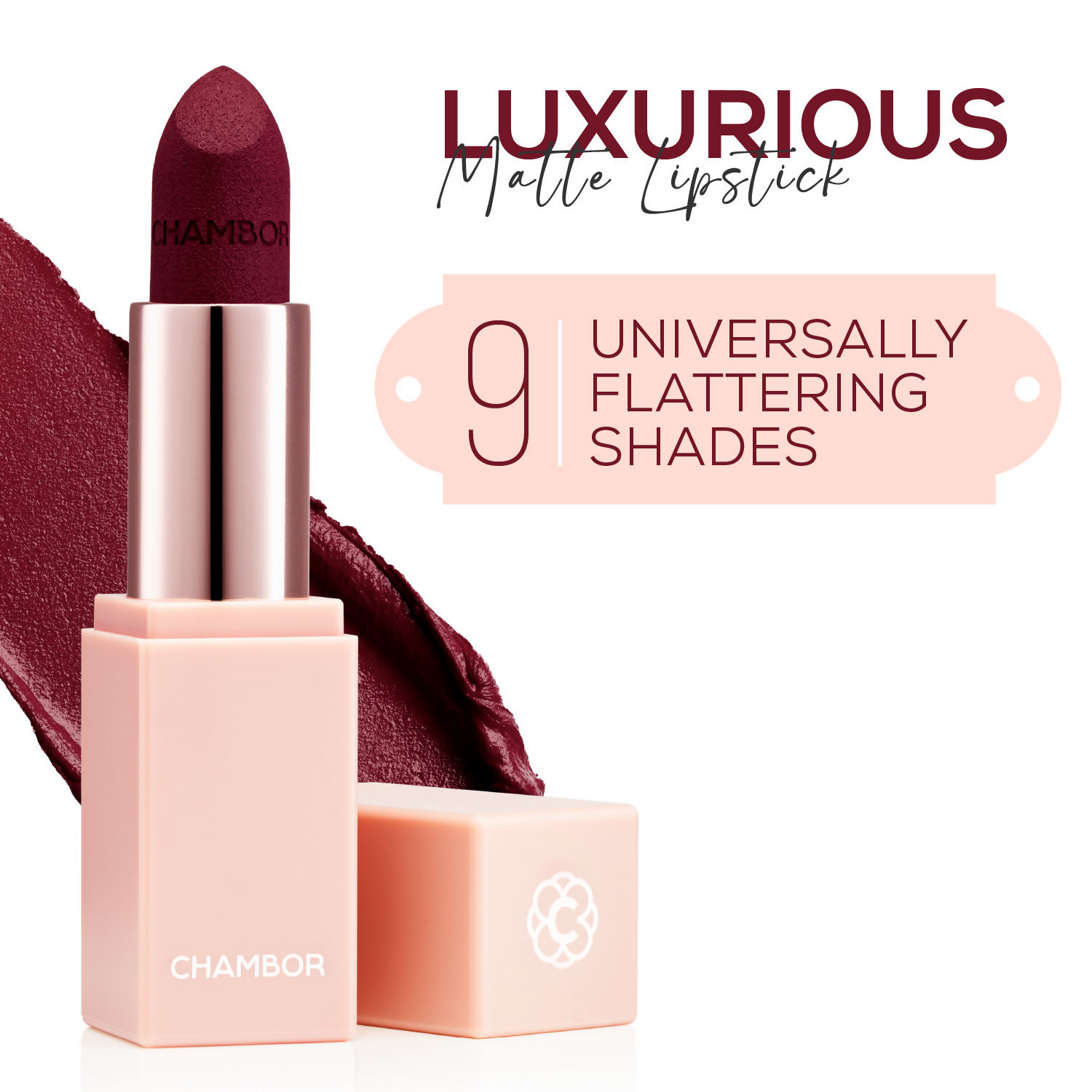 Chambor Colour Studio Les Universelles Matte Lipstick - Muse | Grocsy