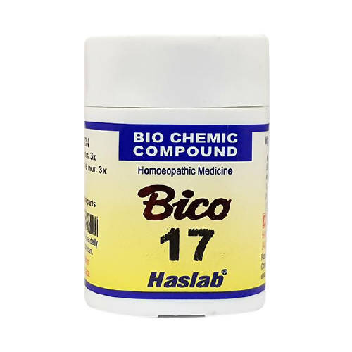 Haslab Homeopathy Bico 17 Biochemic Compound Tablets | Grocsy