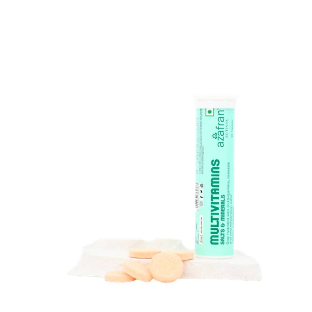 Azafran Actives Multivitamins Salts & Minerals Tablets | Grocsy