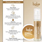 Bake Vitamin C Vanilla Lip Kit With Lip Balm SPF 25 & Lip Scrub For Dark & Pigmented Lips | Grocsy
