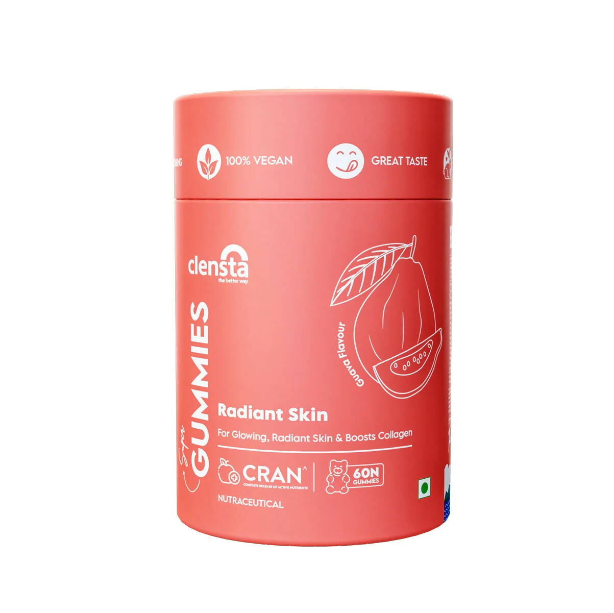 Clensta Radiant Skin Super Gummies | Grocsy
