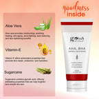 Globus Naturals AHA BHA Herbal Face Wash | Grocsy