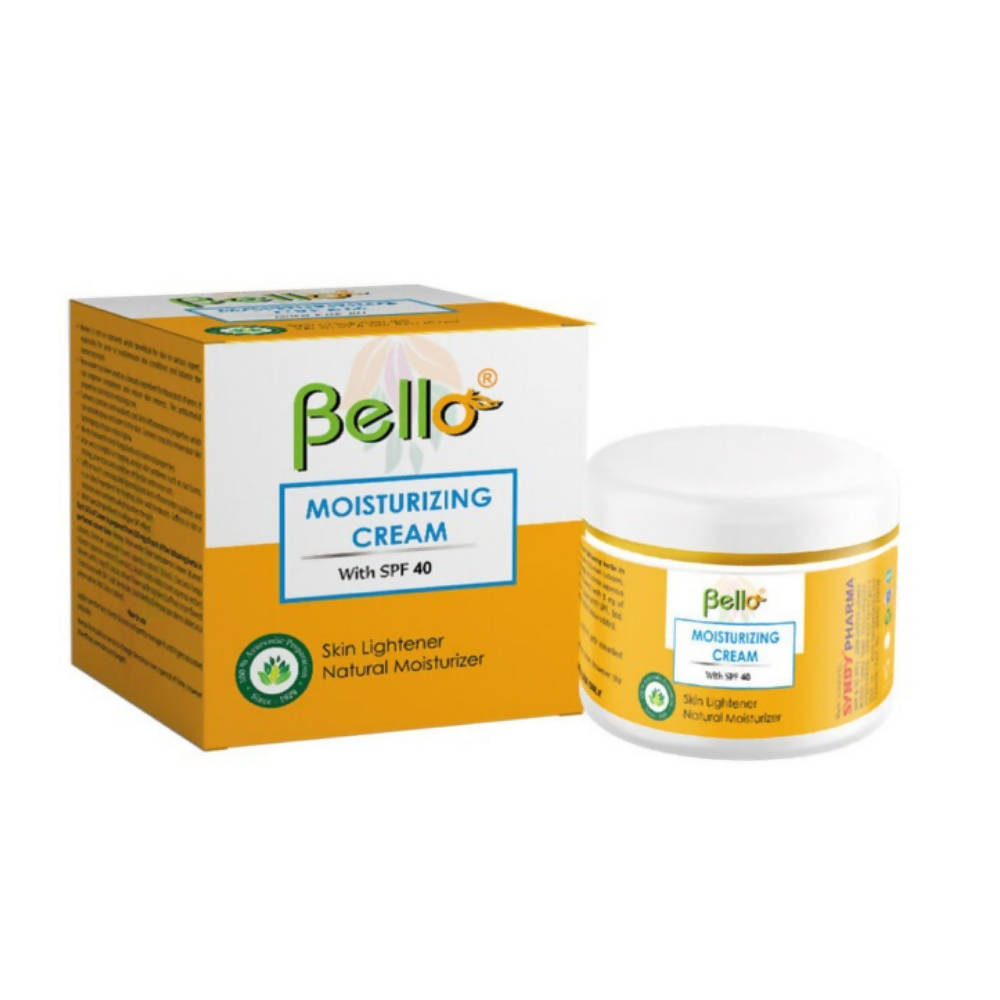 Bello Moisturizing Cream With SPF 40 | Grocsy