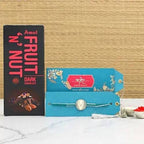 Black Panther Rakhi & Amul Dark Fruit N Nut Chocolate | Grocsy