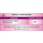 Sewfa Naturals Grape Seed Extract Capsules | Grocsy