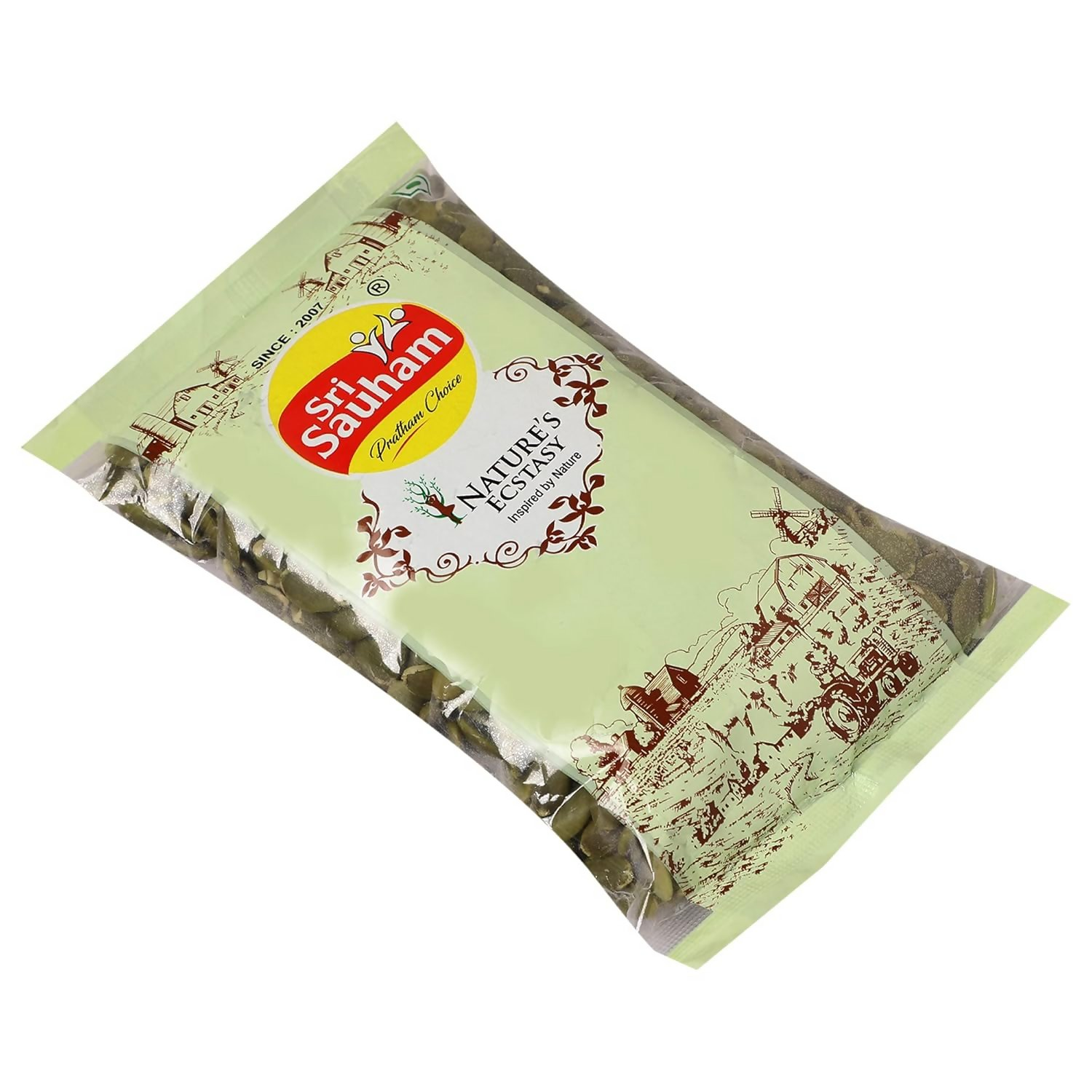 Sri Sauham Natural Roasted Pumpkin Seeds | Grocsy