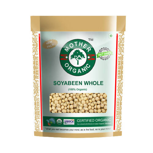 Mother Organic Soyabeen Whole | Grocsy