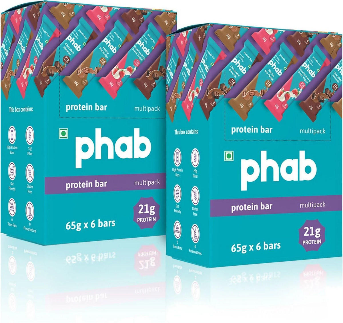 Phab Protein Bars With Protein Chocolate Brownie | Grocsy