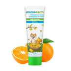 Mamaearth Awesome Orange Baby Toothpaste Cleanses Teeth, Provides Healthy Teeth & Gums - Limited Time Offer | Grocsy