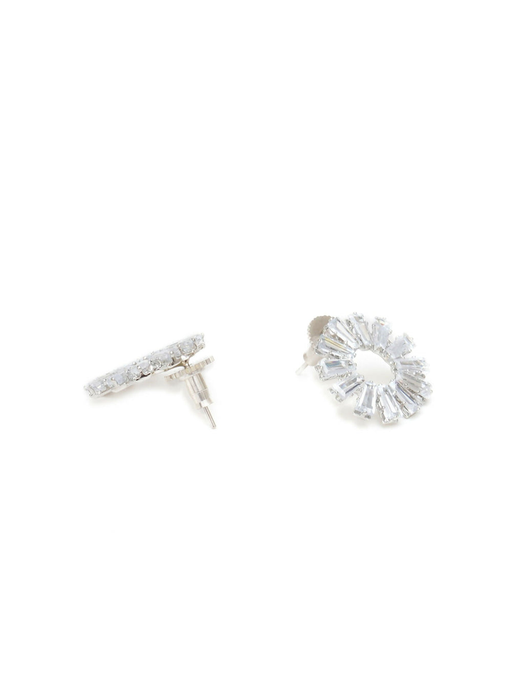 stone stud (white) - Ruby Raang | Grocsy