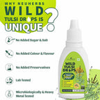 Neuherbs Wild Tulsi Drops | Grocsy