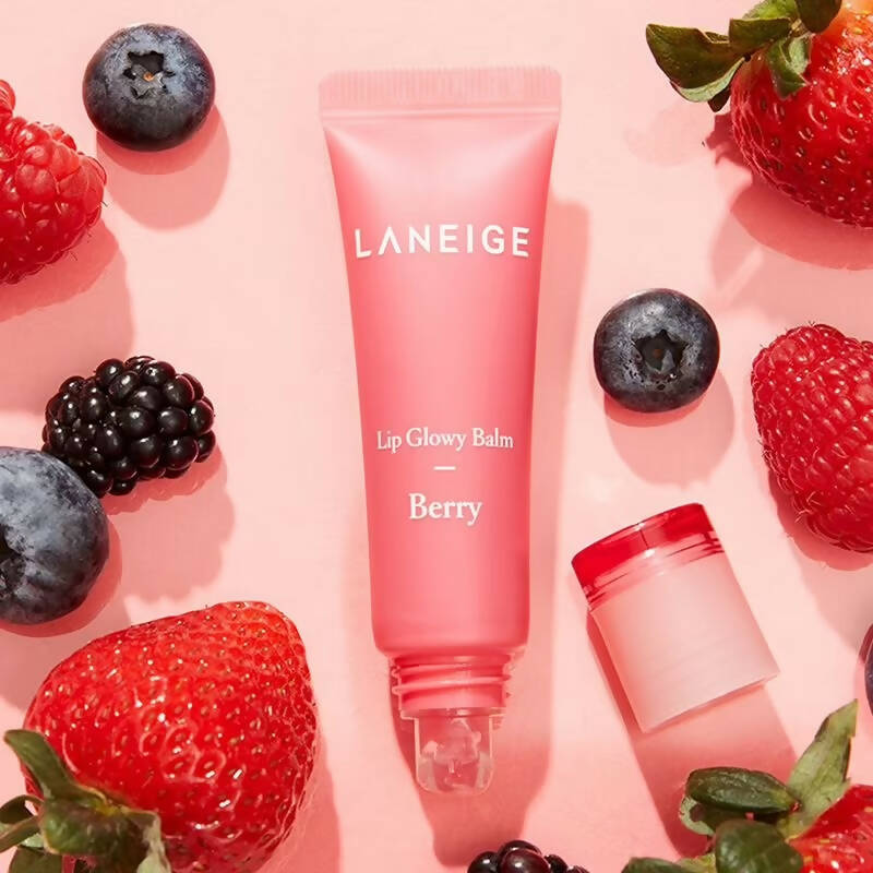 Laneige Lip Glowy Balm - Berry - Korean skincare | Grocsy