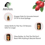 Beauty Secrets Certified Organic Rosehip Oil for Face and Body | Grocsy