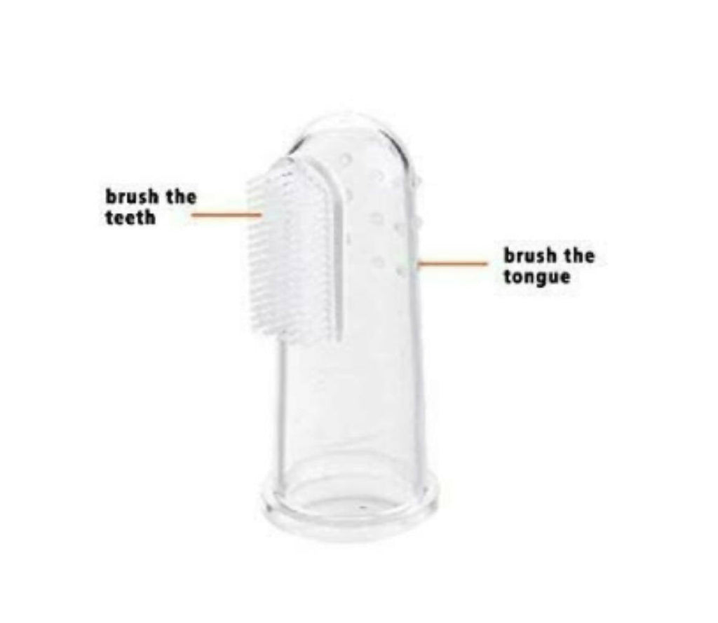 Fisher Price Silicone Baby Finger-Brush | Grocsy