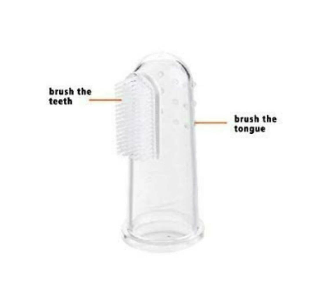 Fisher Price Silicone Baby Finger-Brush | Grocsy