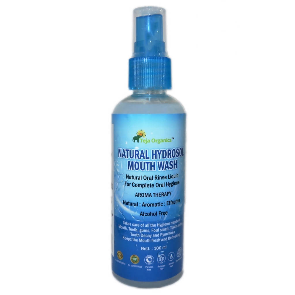 Teja Organics Natural Hydrosol Mouth Wash | Grocsy