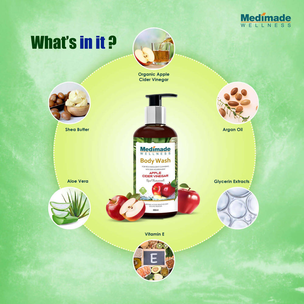 Medimade Wellness Apple Cider Vinegar Body Wash | Grocsy