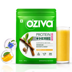 OZiva Protein & Herbs for Women - Protein Powder to Reduce Body Fat, Manage Weight & Metabolism, No Added Sugar | Grocsy
