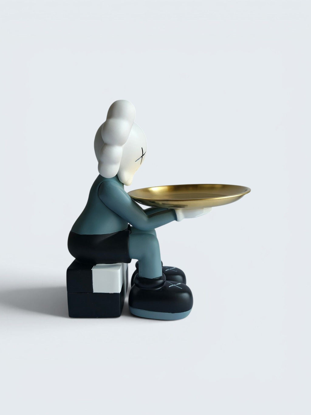Sun Mun Decors KAWS-Inspired Companion Tray Holder - Passing Through | Grocsy