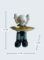 Sun Mun Decors KAWS-Inspired Companion Tray Holder - Passing Through | Grocsy