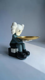 Sun Mun Decors KAWS-Inspired Companion Tray Holder - Passing Through | Grocsy