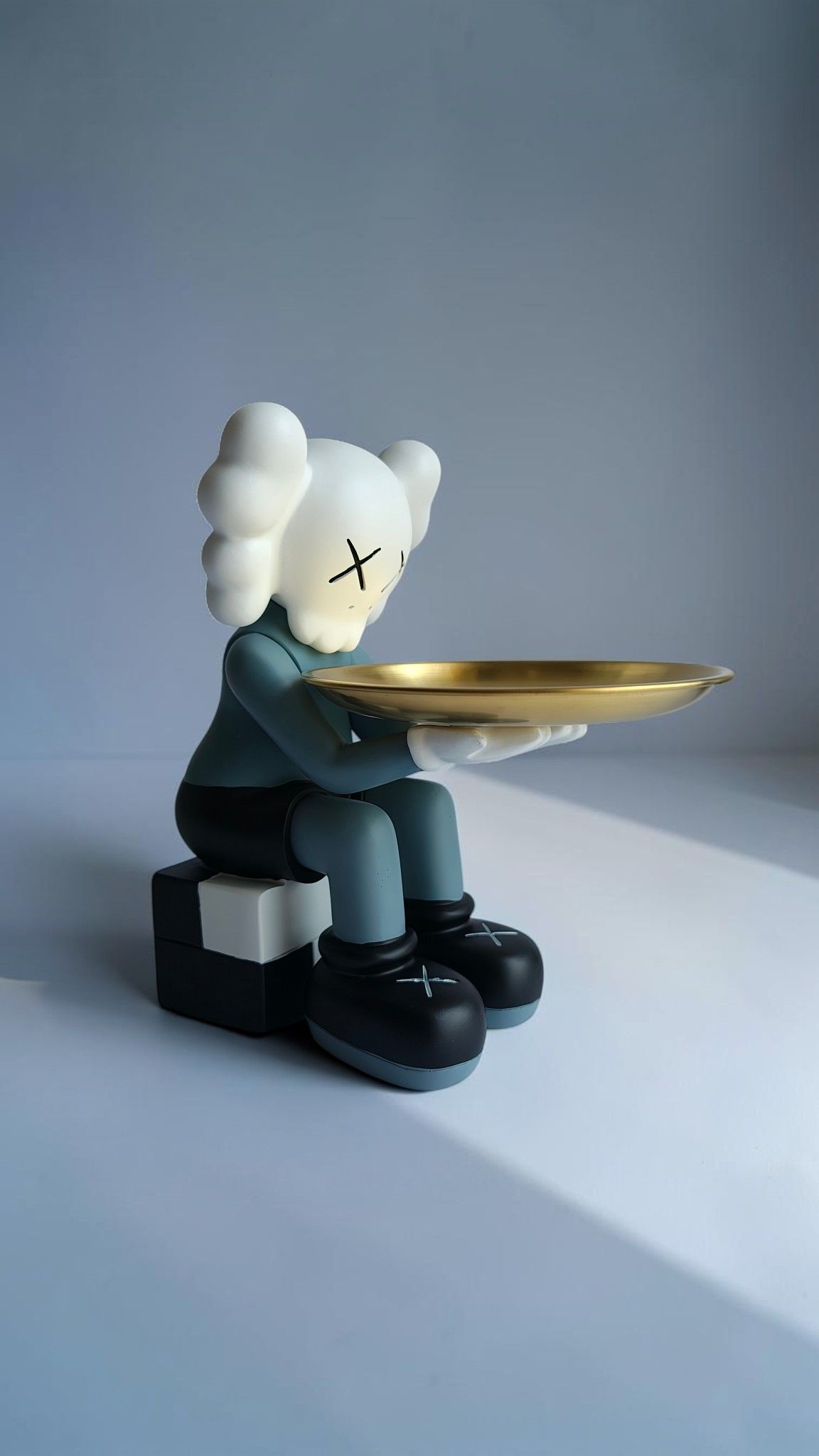 Sun Mun Decors KAWS-Inspired Companion Tray Holder - Passing Through | Grocsy