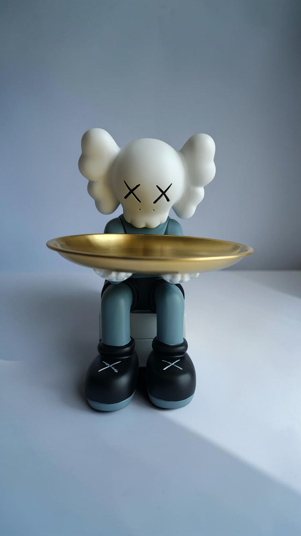 Sun Mun Decors KAWS-Inspired Companion Tray Holder - Passing Through | Grocsy
