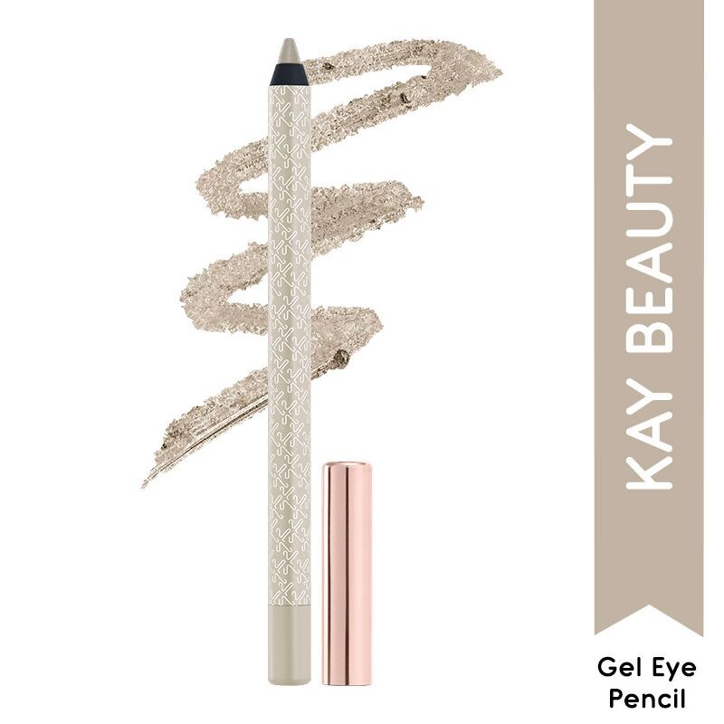 Kay Beauty By Katrina Kaif Gel Eye Pencil - Silver | Grocsy