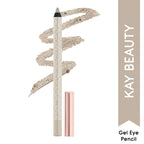 Kay Beauty By Katrina Kaif Gel Eye Pencil - Silver | Grocsy