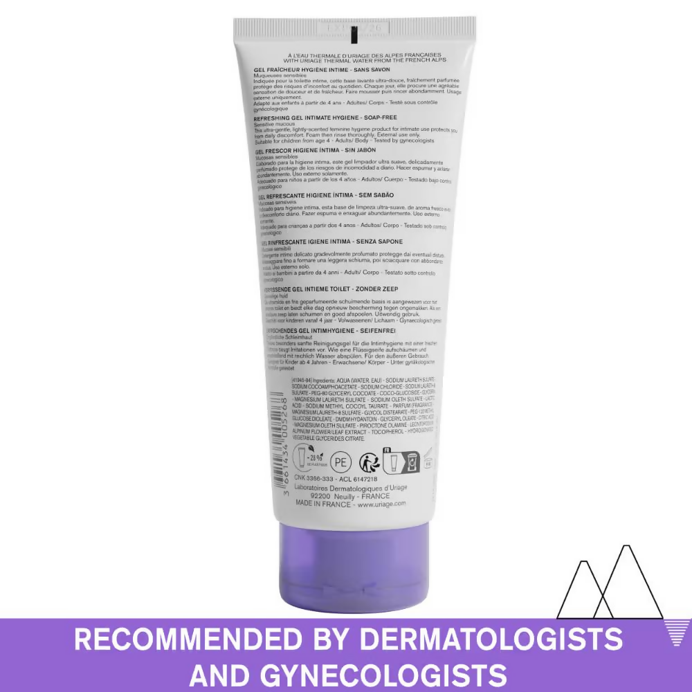 Uriage Gyn-Phy Intimate Refreshing Cleansing Gel | Grocsy
