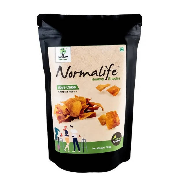Supreem Super Foods Normalife Soya Chips | Grocsy