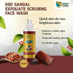 Lakshmi Krishna Sandal Exfoliate Scrubing Face Wash | Grocsy