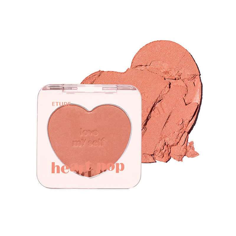 Etude House Heart Pop Blusher - Super Sunset | Grocsy