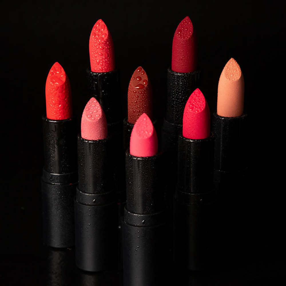 Ronzille One Touch Up HD Matte Lipstick - Almond Swoosh | Grocsy