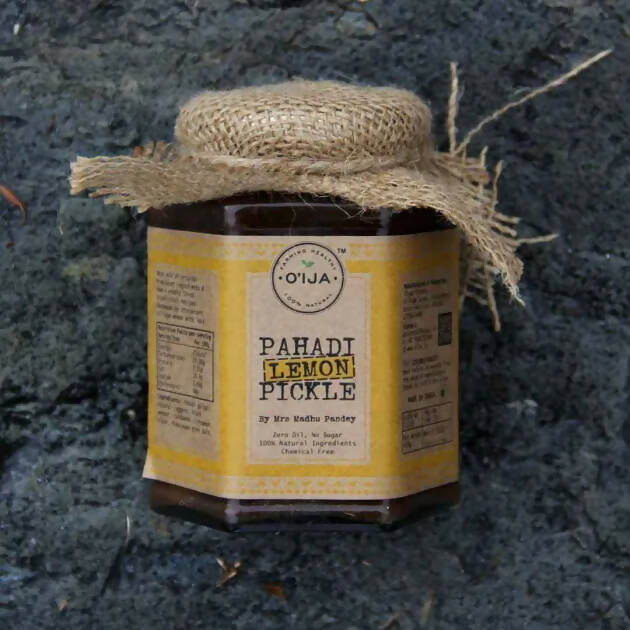 O'Ija Pahadi Lemon Pickle Sugar Free | Grocsy