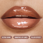 Huda Beauty Faux Filler Extra Shine Lip Gloss - Bombshell | Grocsy