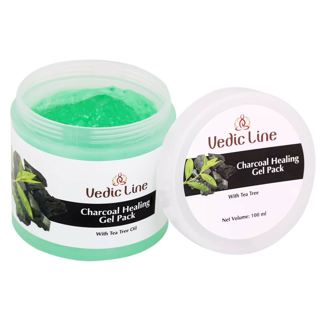 Vedic Line Charcoal Healing Gel Pack | Grocsy