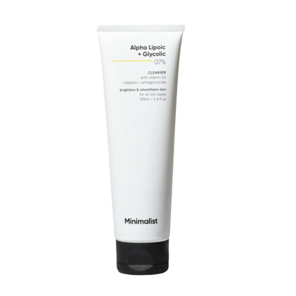 Minimalist Alpha Lipoic + Glycolic 07% Face Cleanser | Grocsy