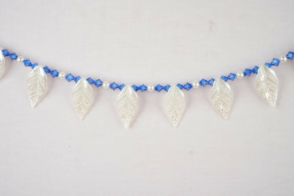 Kundan HandiKrafts White Leaf Beats Thoranna | Grocsy
