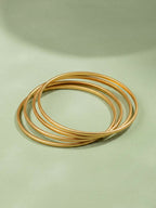 NVR Women Set of 4 Gold Plated Handcrafted Bangle | Grocsy