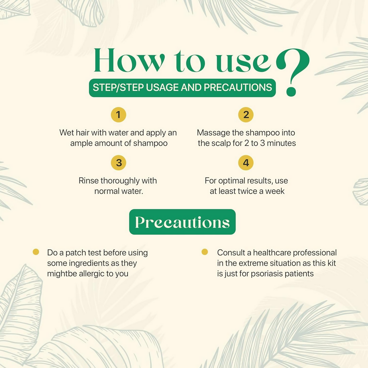 Siya Ayurveda Psoria Shampoo - Scalp Psoriasis | Grocsy