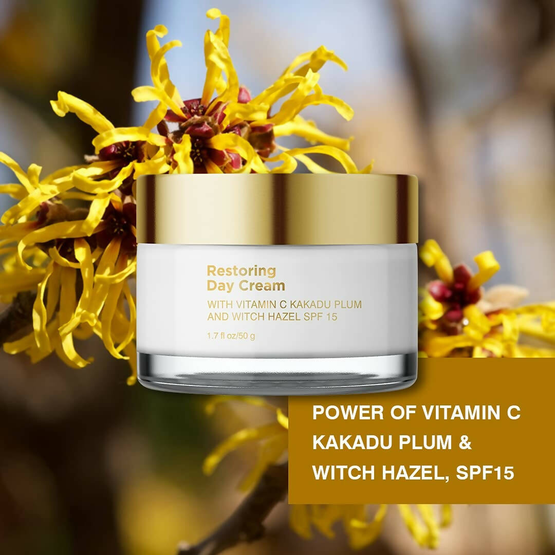 Coccoon Restoring Day Cream With Vitamin C Kakadu Plum and Witch Hazel | Grocsy
