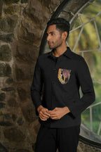 Stirrup Black Shacket by Hilo Design | Grocsy