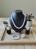 Inhanns Rangshine 4-In-1 Crystal Glam Set - Handmade - White | Grocsy
