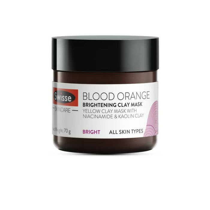 Swisse Blood Orange Brightening Clay Mask With Vitamin C | Grocsy