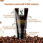NutriGlow NATURAL'S Coffee Face Cleanser with Yogurt & Honey for Blackhead Removal Face Wash | Grocsy