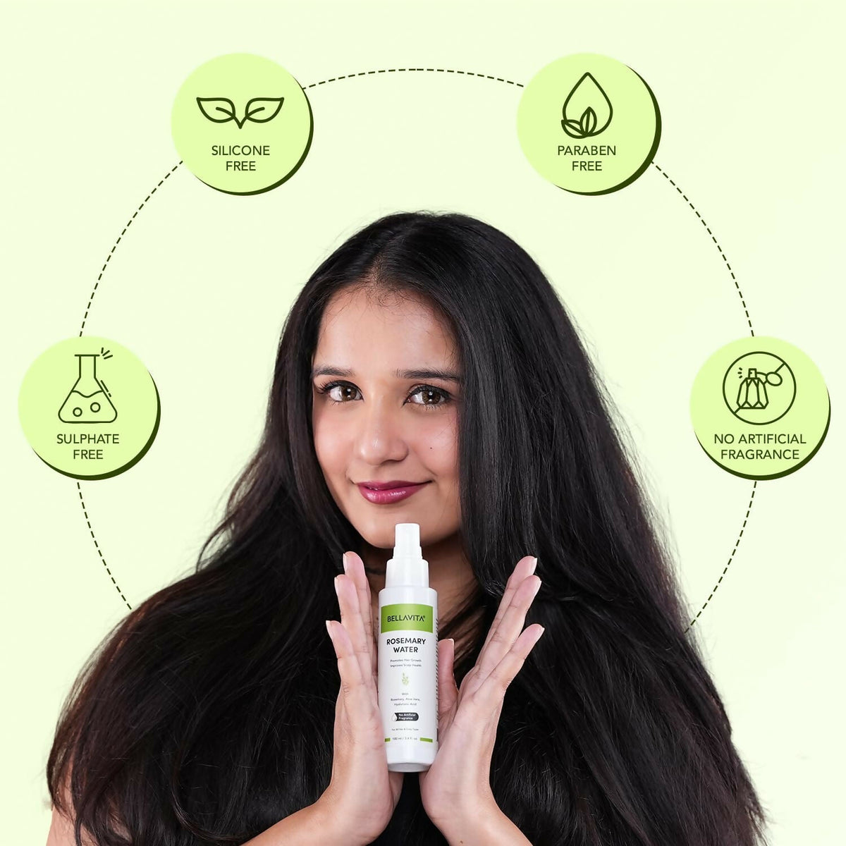 Bella Vita Rosemary Water Spray For Hair Growth | Grocsy