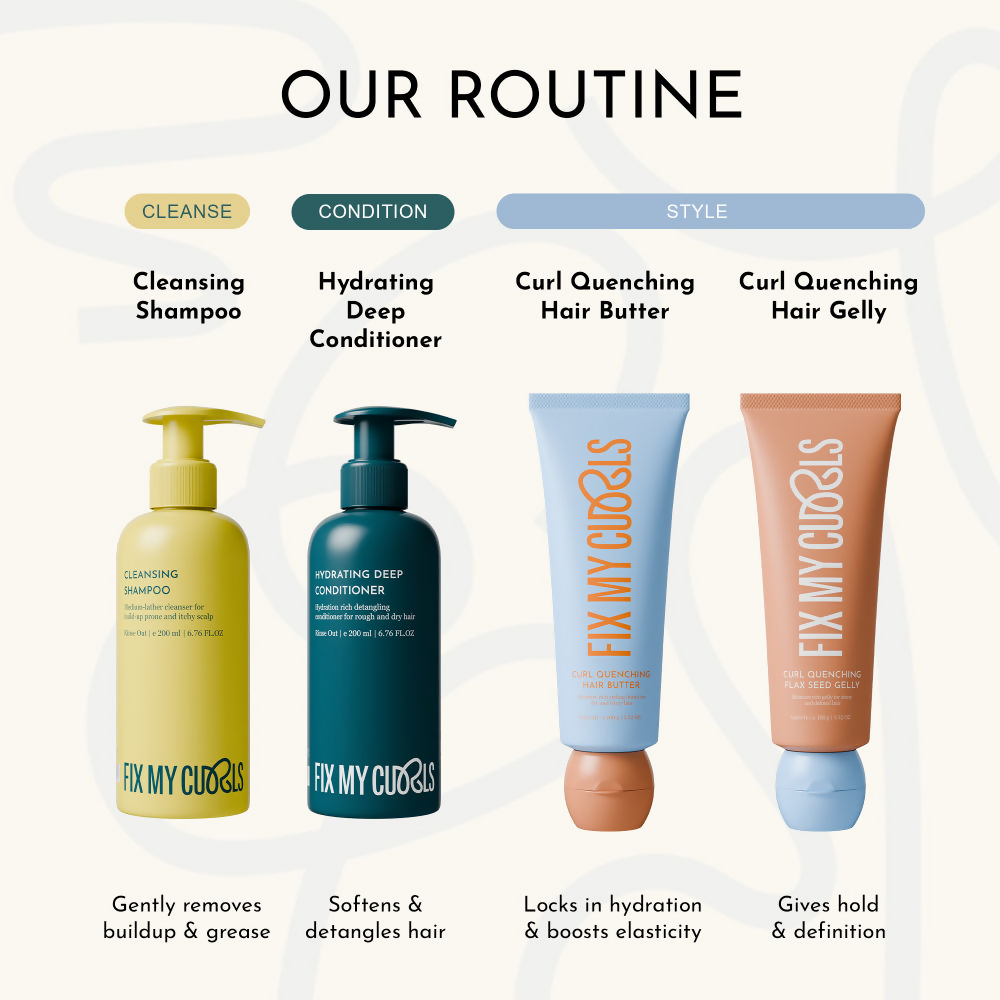 Fix My Curls Curl Quenching Moisture Styling Duo | Grocsy