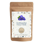 Satvi Wellness Shankhupushpi Flower Tea | Blue Butterfly Pea Tea | Blue Tea Mix | Herbal Tea | Grocsy