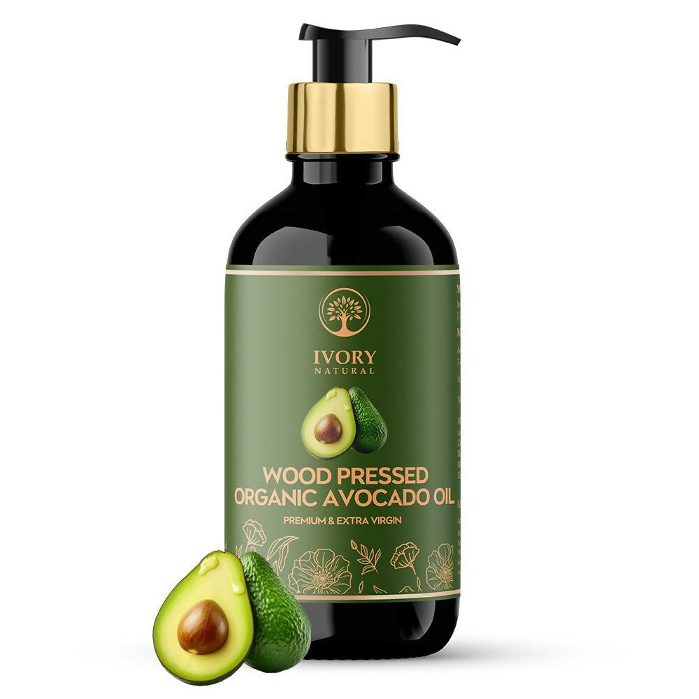 Ivory Natural Wood Pressed Organic Avocado Oil Premium & Extra Virgin | Grocsy